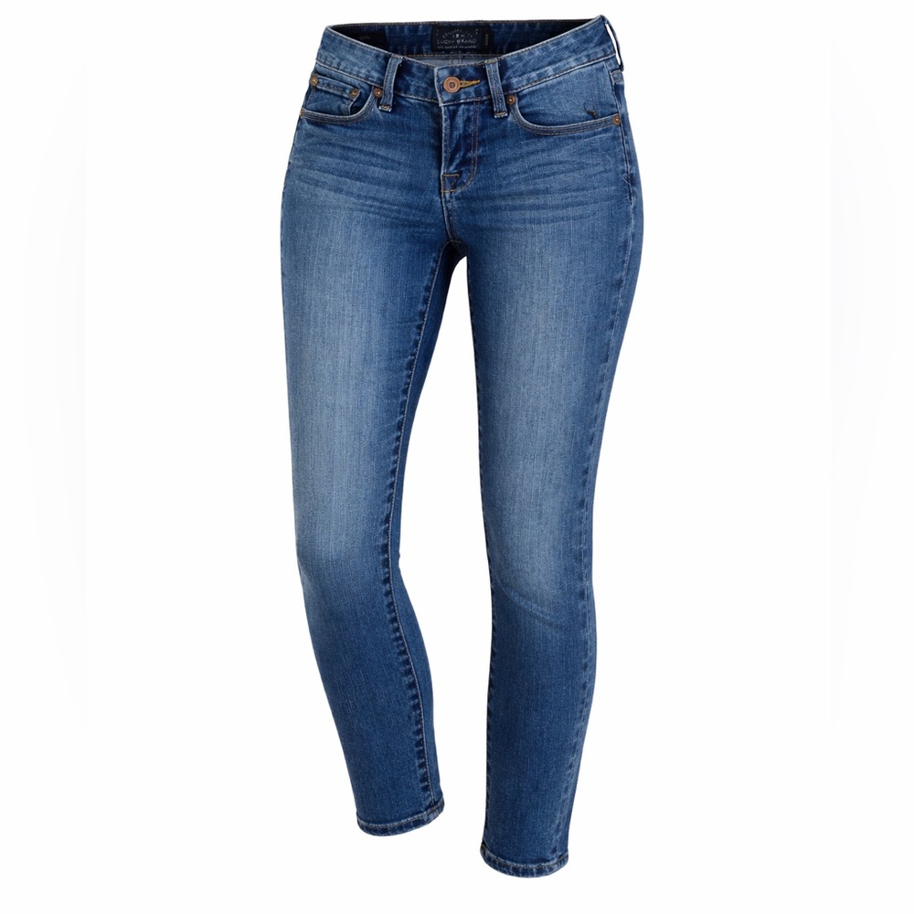 Lucky Brand Lolita Capri Jeans | Women’s Size 0–2 | Mid Wash Denim